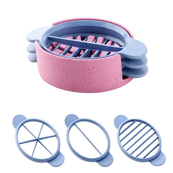 Wheat straw egg cutter egg splitter