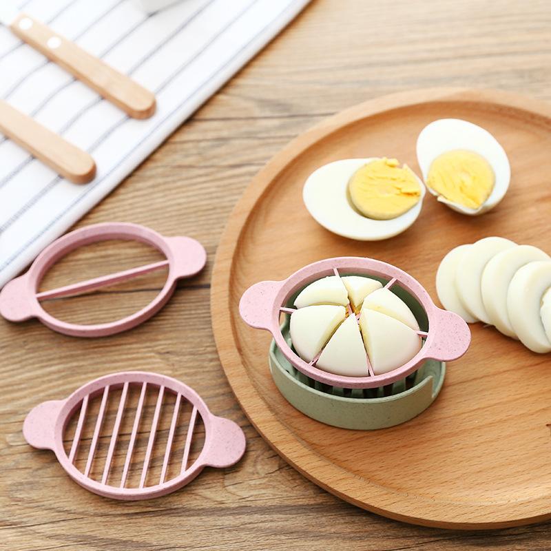 Wheat straw egg cutter egg splitter