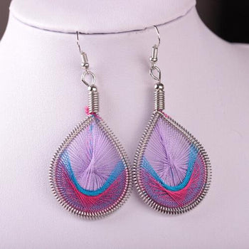 Ethnic Style Water Drop Earrings