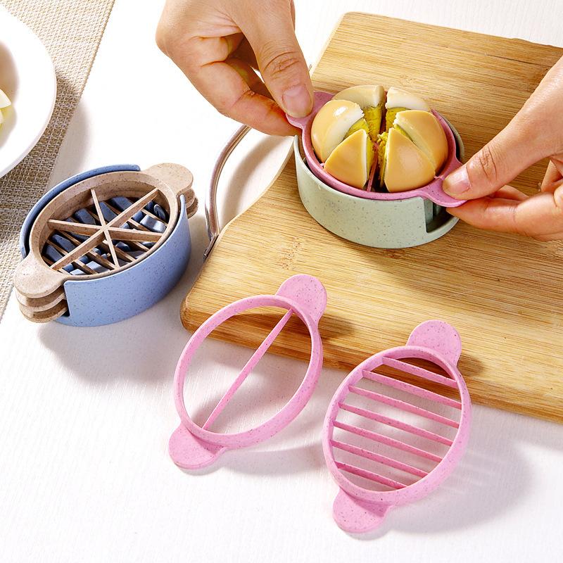 Wheat straw egg cutter egg splitter