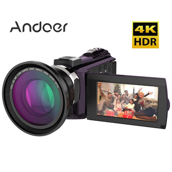 Andoer 524KM 4K 1080P 48MP WiFi Digital Video Camera