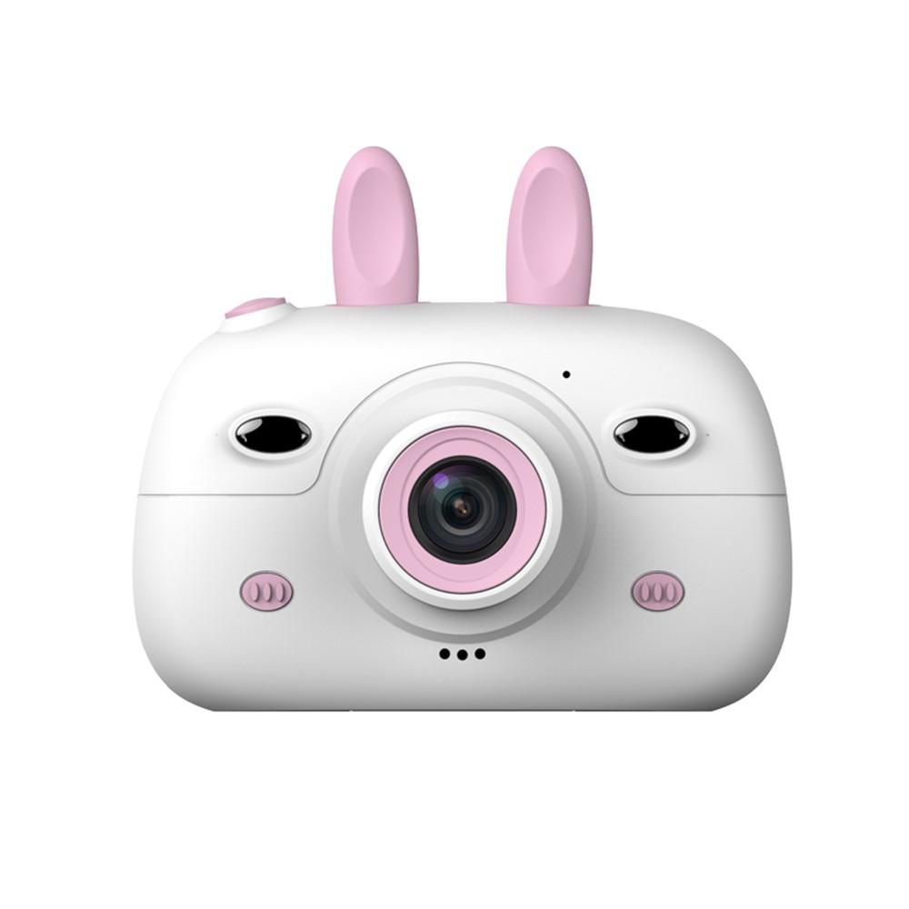 Portable Intelligent Focus Mode Large Screen Children Camera Cartoon Mini Dual Lens Digital Camera For Children Without Storage Card