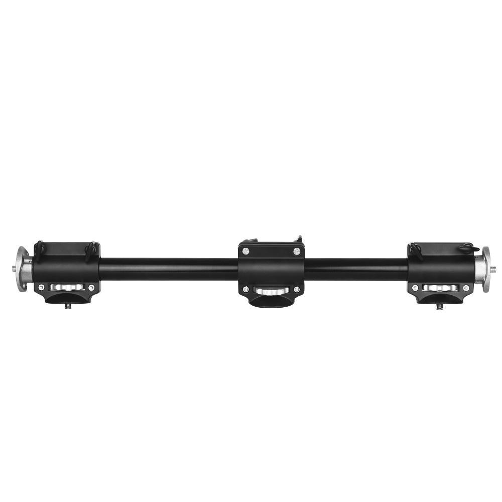 Adjustable Aluminiun Alloy Tripod Boom Horizontal Camera Mount Extension Arm with 3/8 Inch Screw for Overhead Product Photography for Ballhead Cameras