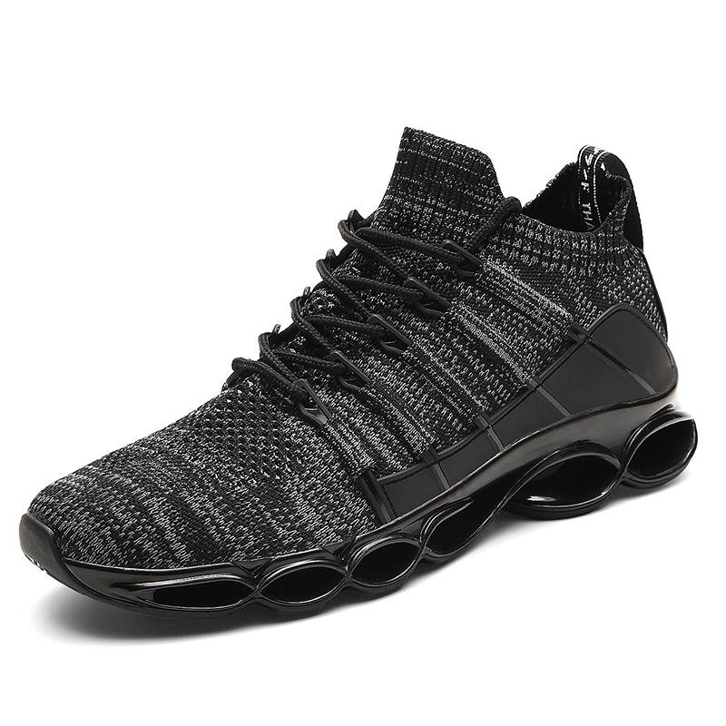 Flying woven mesh sports shoes