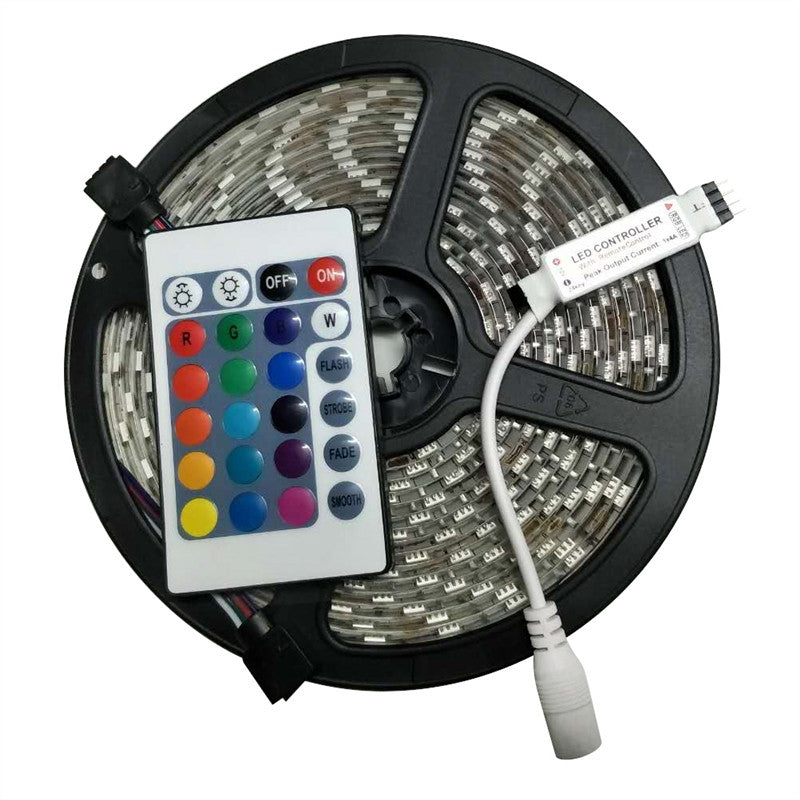 Waterproof LED Strip Lights With Remote Controller